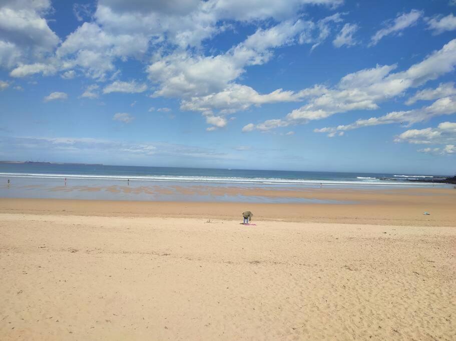 178A Mar De Gijon Apto Con Vistas Dış mekan fotoğraf